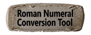 XX Roman Numerals in number - Roman Nums