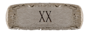 XX Roman Numerals in number - Roman Nums